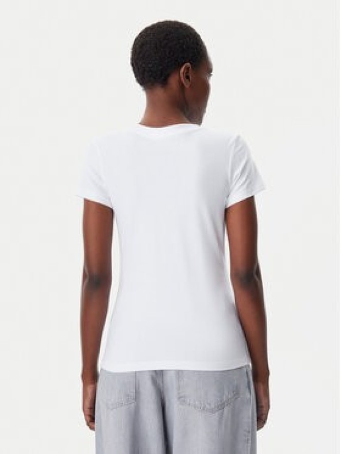 Calvin Klein Jeans T-Shirt Logo J20J225540 Biały Regular Fit