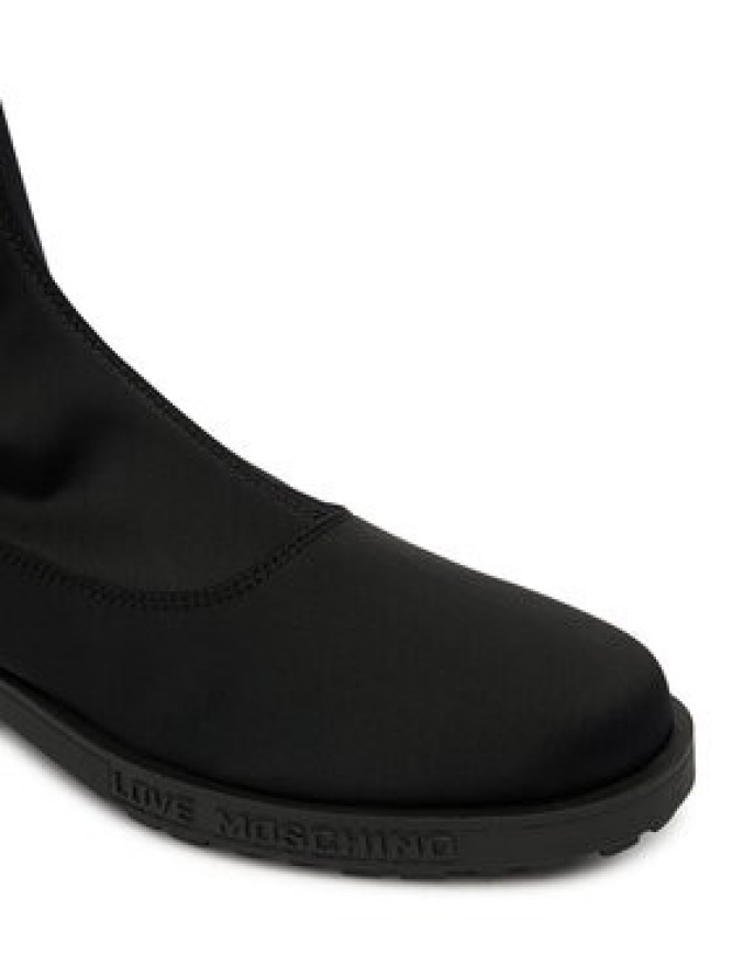 LOVE MOSCHINO Muszkieterki JA26074G0NIM0000 Czarny