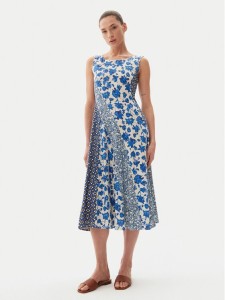 Weekend Max Mara Sukienka letnia Cubano 2515621062 Niebieski Relaxed Fit