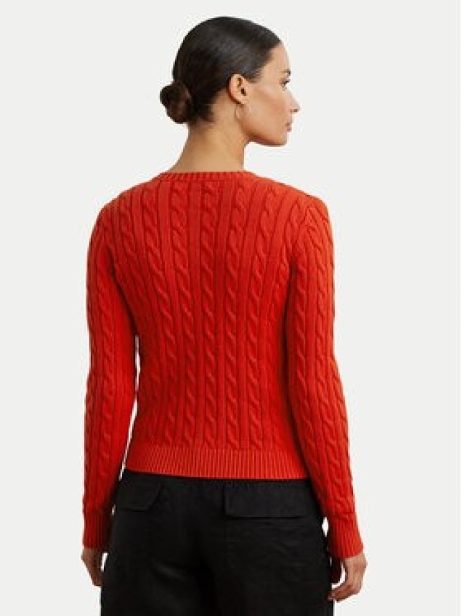 LAUREN RALPH LAUREN Kardigan 200932225010 Czerwony Slim Fit