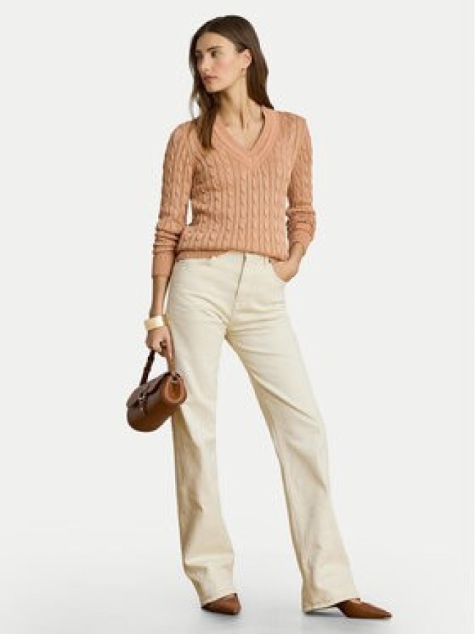 LAUREN RALPH LAUREN Sweter Meren 200888795012 Różowy Regular Fit