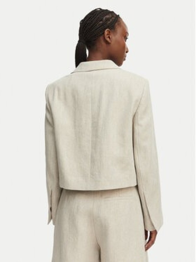 BOSS Marynarka Jojeka1 50560970 Beżowy jasny Oversize