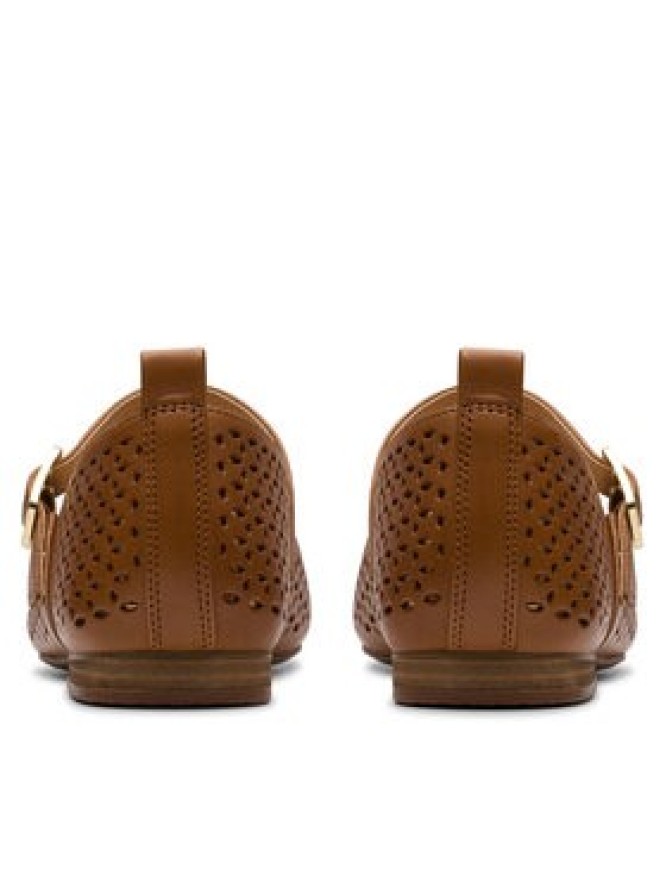 Clarks Półbuty Fawna Jane 26181228 Brązowy