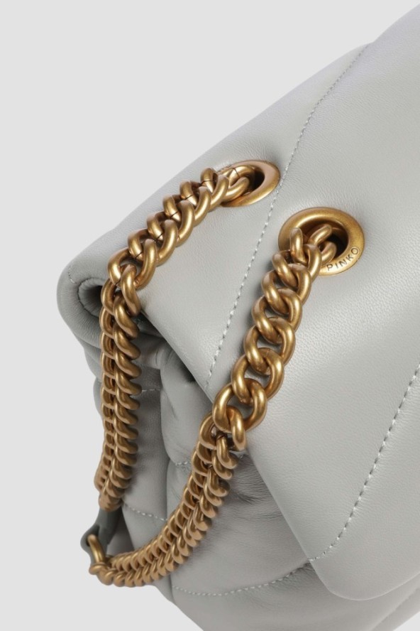 PINKO Szara listonoszka damska Love Puff Classic