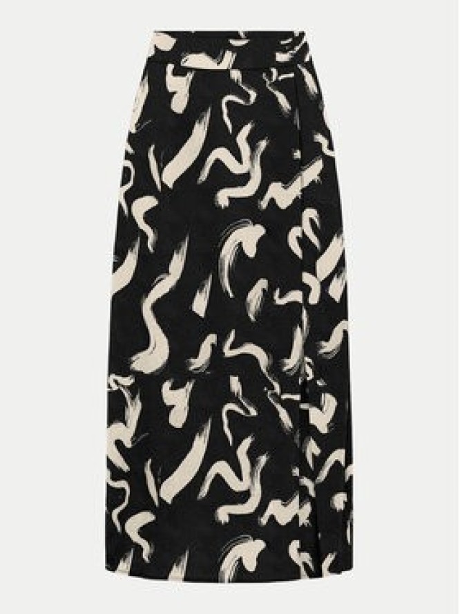 ONLY Spódnica midi Nova 15331905 Czarny Regular Fit