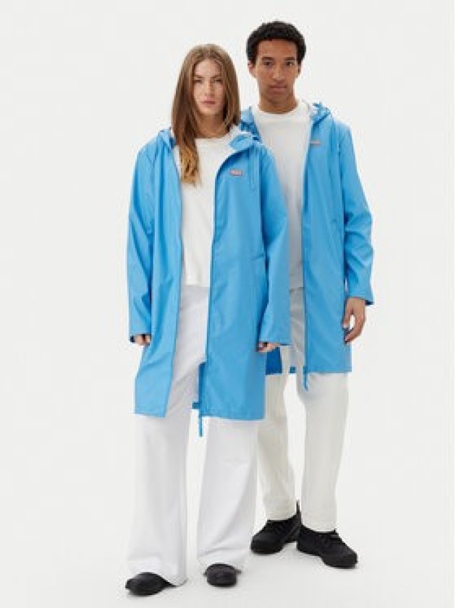 Hunter Kurtka przeciwdeszczowa Andrea Unisex HARU0002246 Niebieski Regular Fit