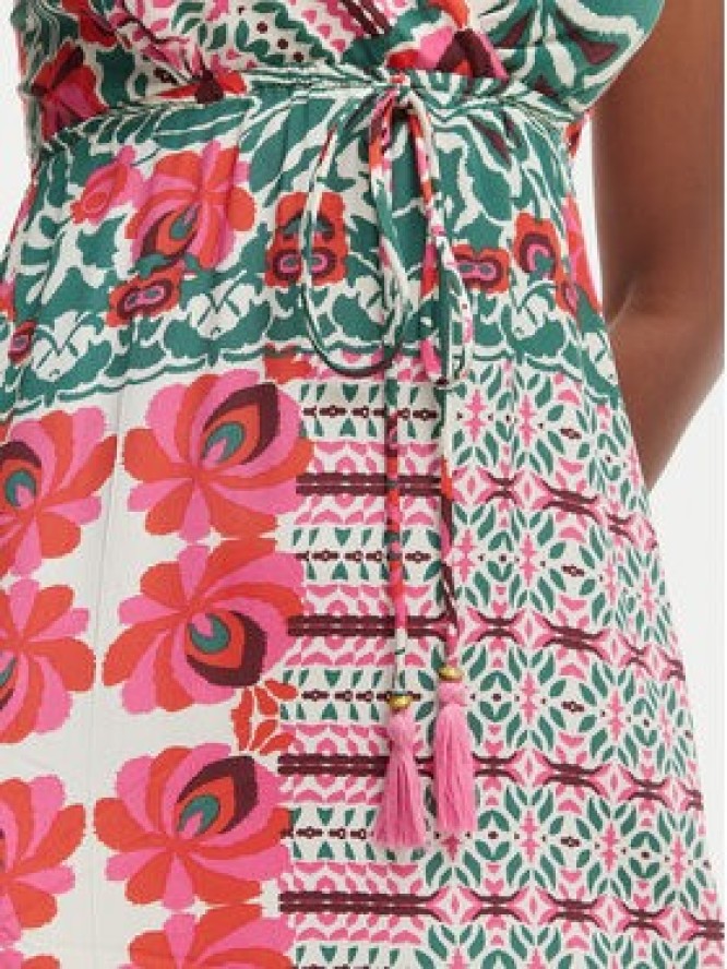 Iconique Sukienka letnia Lidia IC26-095 Kolorowy Regular Fit