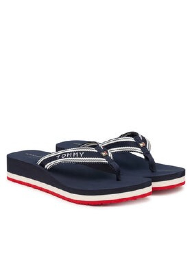 Tommy Hilfiger Japonki Flag Print FW0FW09195 Granatowy