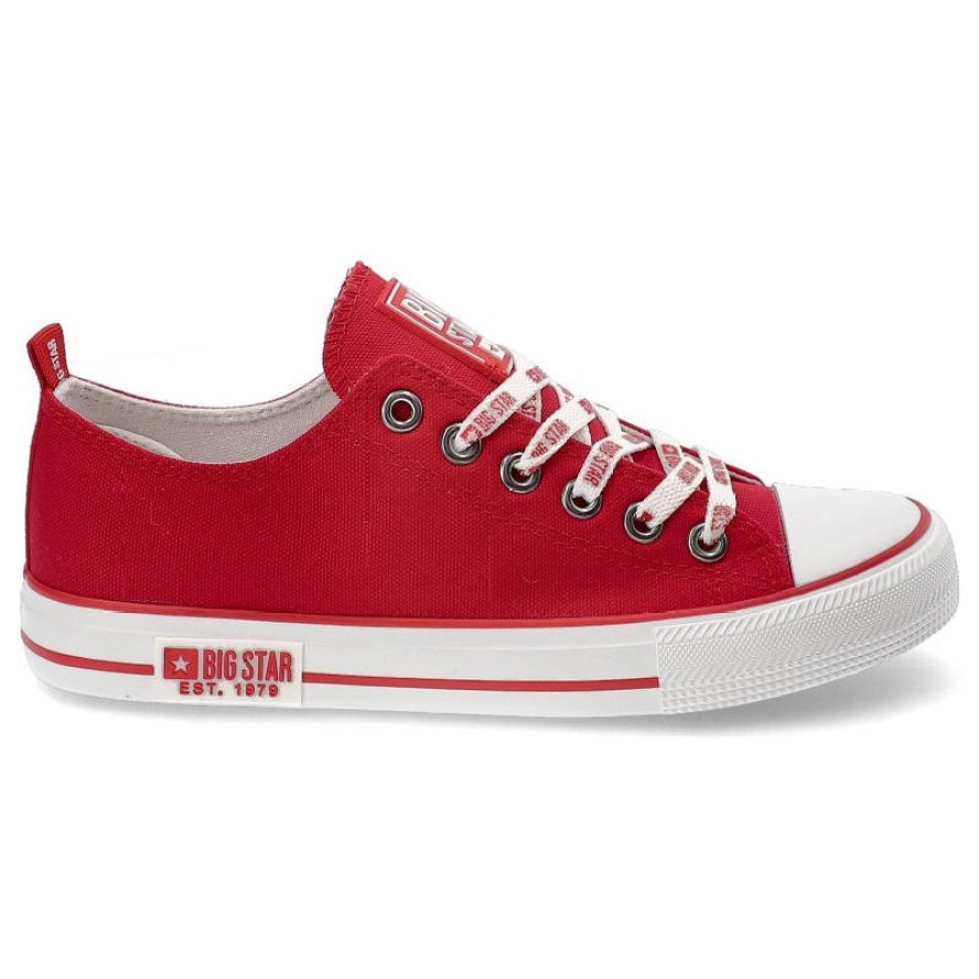Czerwone Trampki Big Star Damskie Wygodne Buty