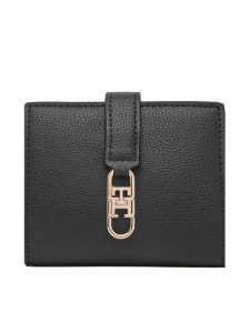 Tommy Hilfiger Portfel Th Libre Bifold AW0AW18934 Czarny