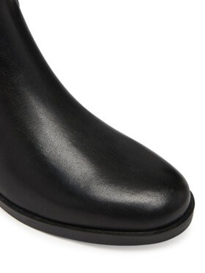 Guess Kozaki FLFZOR LEA11 Czarny