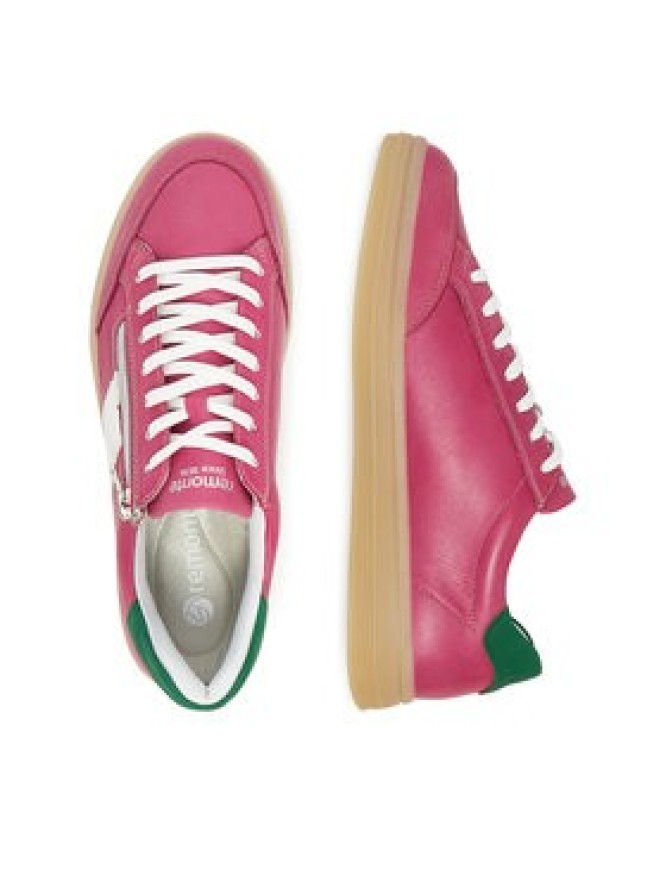 Remonte Sneakersy D2C02-31 Różowy