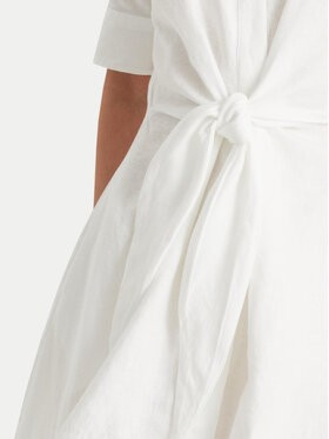 Lauren Ralph Lauren Sukienka koszulowa 200831364001 Biały Regular Fit
