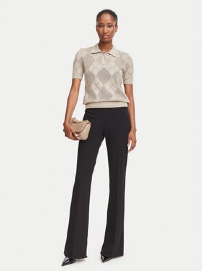 Guess Polo W6YR17 Z0958 Beżowy Regular Fit