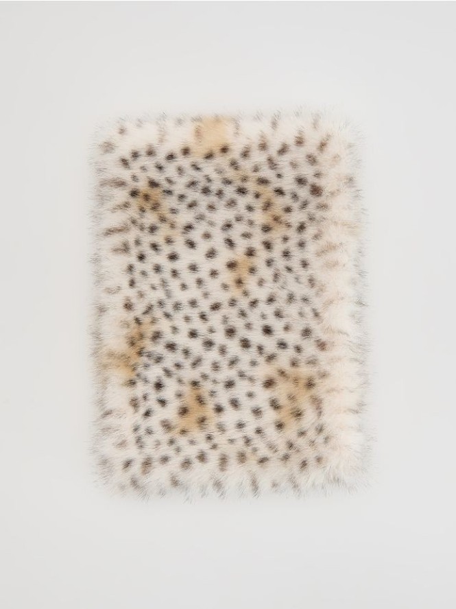 Szal w cętki - wielobarwny