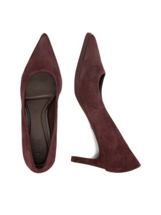 GINO ROSSI Szpilki EO-INTI-2635-1 Bordowy