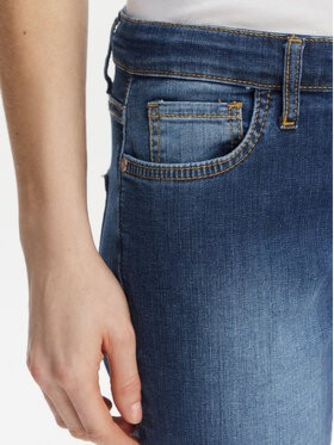 Rinascimento Jeansy CFC0127828003 Granatowy Slim Fit