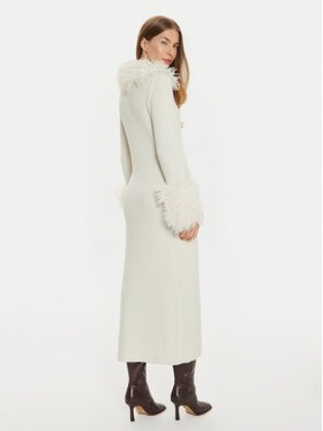 TWINSET Kardigan 242TT3430 Biały Slim Fit