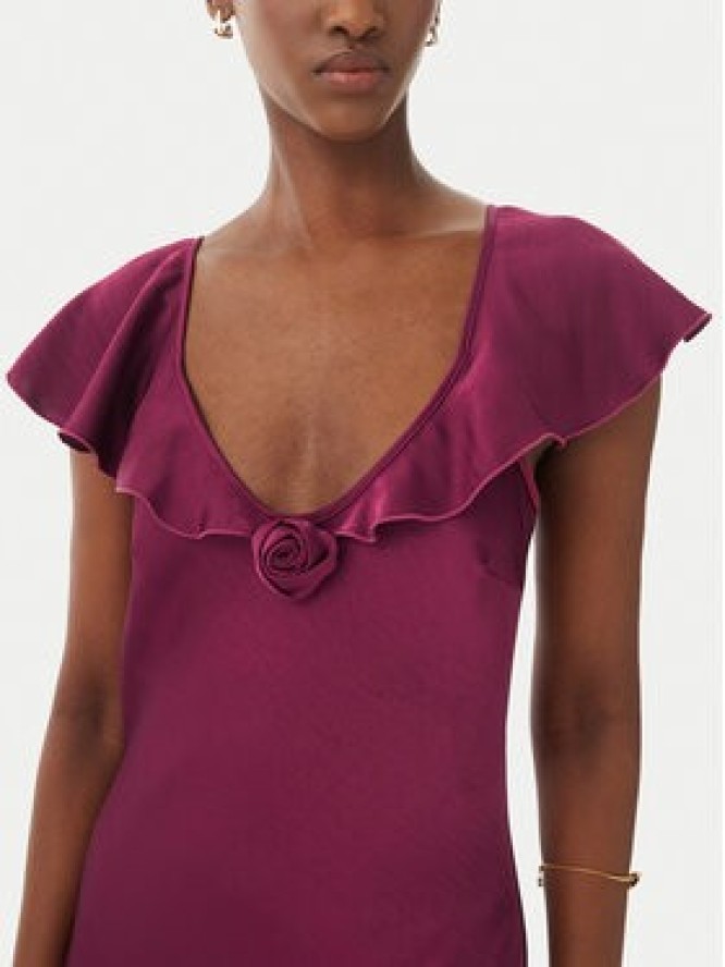 Vero Moda Sukienka koktajlowa Rita 10356460 Fioletowy Regular Fit