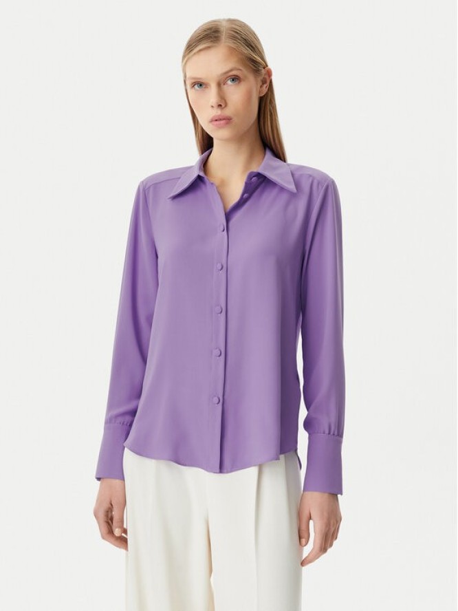 Rinascimento Koszula CFC0122916003 Fioletowy Regular Fit