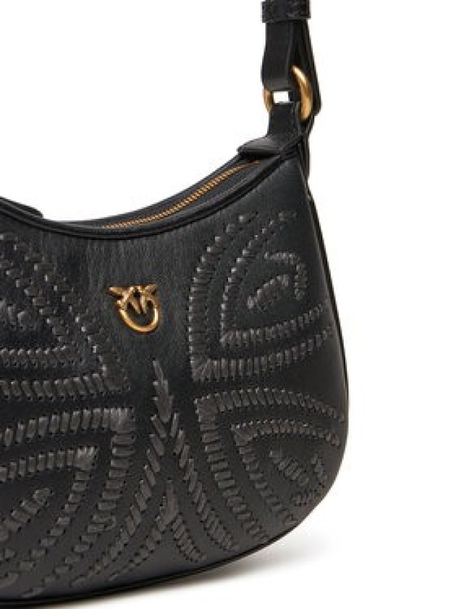 PINKO Torebka Half Moon Baby PE 25 PLTT 103538 A2C3 Czarny