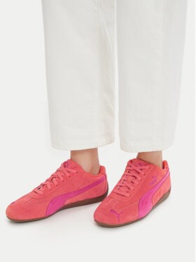Puma Sneakersy Speedcat Vibes 406143 01 Pomarańczowy