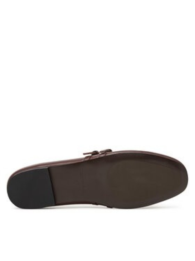 Coccinelle Baleriny Coccinellerisako Smooth E4 U6F 19 01 01 Brązowy