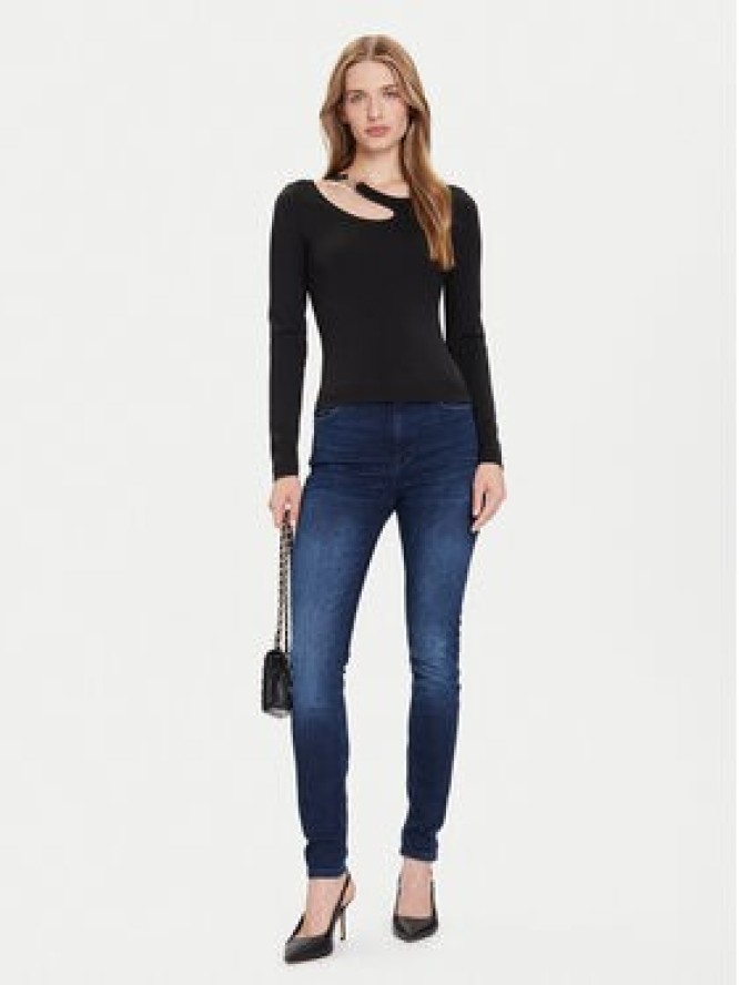 Guess Jeansy W5BA46 D0791 Niebieski Skinny Fit