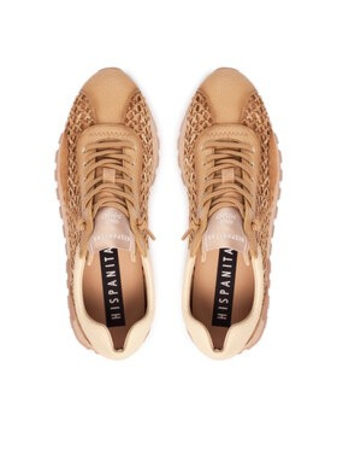 Hispanitas Sneakersy RHV264741 C001 Brązowy