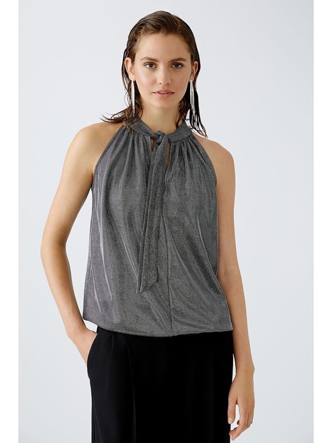 Oui Bluzka w kolorze antracytowym rozmiar: 40