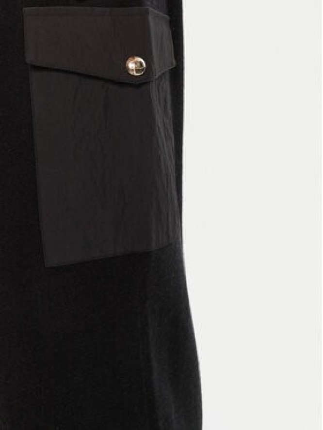 Liu Jo Sport Spodnie dzianinowe TF5041 MS75L Czarny Regular Fit