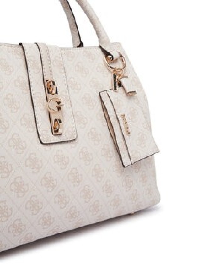 Guess Torebka Yvonne Logo HWSG23 78220 Kremowy