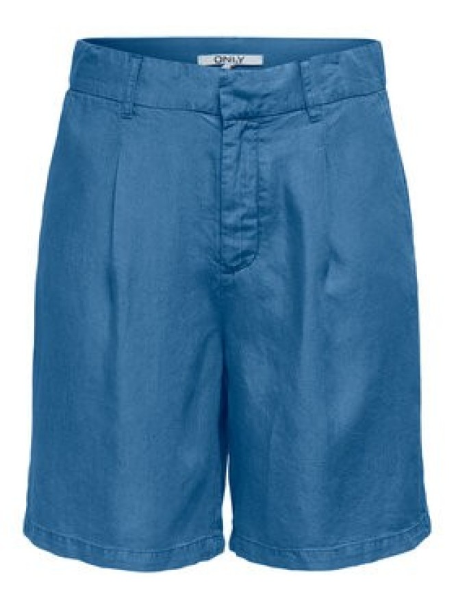 ONLY Szorty materiałowe Charis 15337935 Niebieski Loose Fit