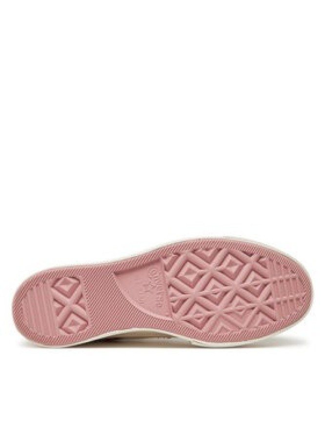 Converse Trampki Chuck Taylor All Star Lift Platform Rose Cross Stitch A13659C Biały