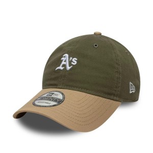 Czapka baseballowa Oakland Athletics New Era 9Twenty Mini Washed Contrast