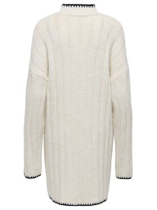 ONLY Sukienka dzianinowa Chick Stitch 15366020 Beżowy Loose Fit