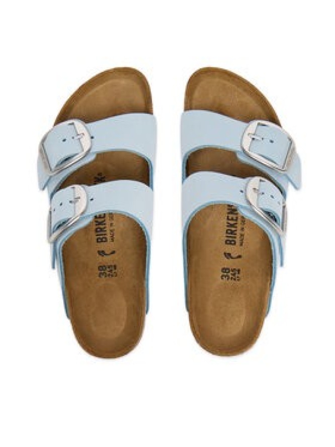 Birkenstock Klapki Arizona Big Buckle 1031860 Błękitny