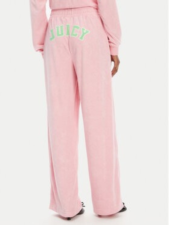 Juicy Couture Spodnie dresowe Regan JCWBJ125335 Różowy Wide Leg
