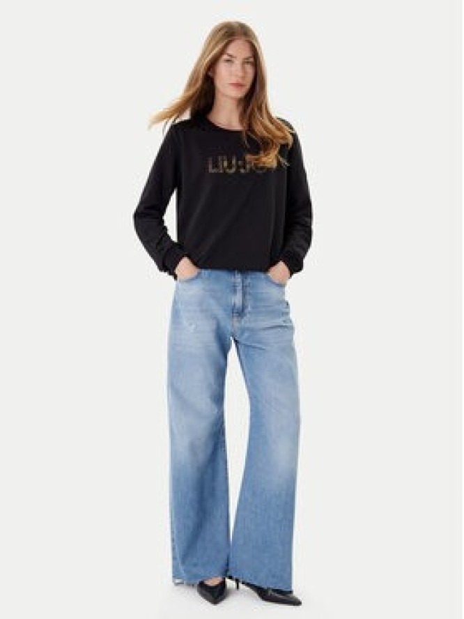 Liu Jo Sport Bluza Ecs Felpa Chiusa TF5196 FS090 Czarny Regular Fit