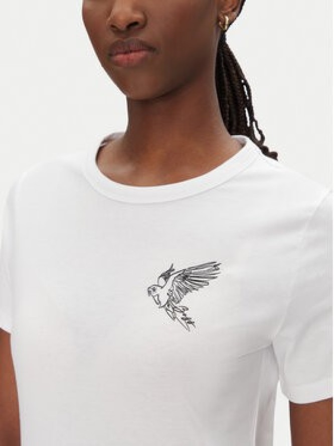 BOSS T-Shirt C_Elogo_21 50540260 Biały Slim Fit