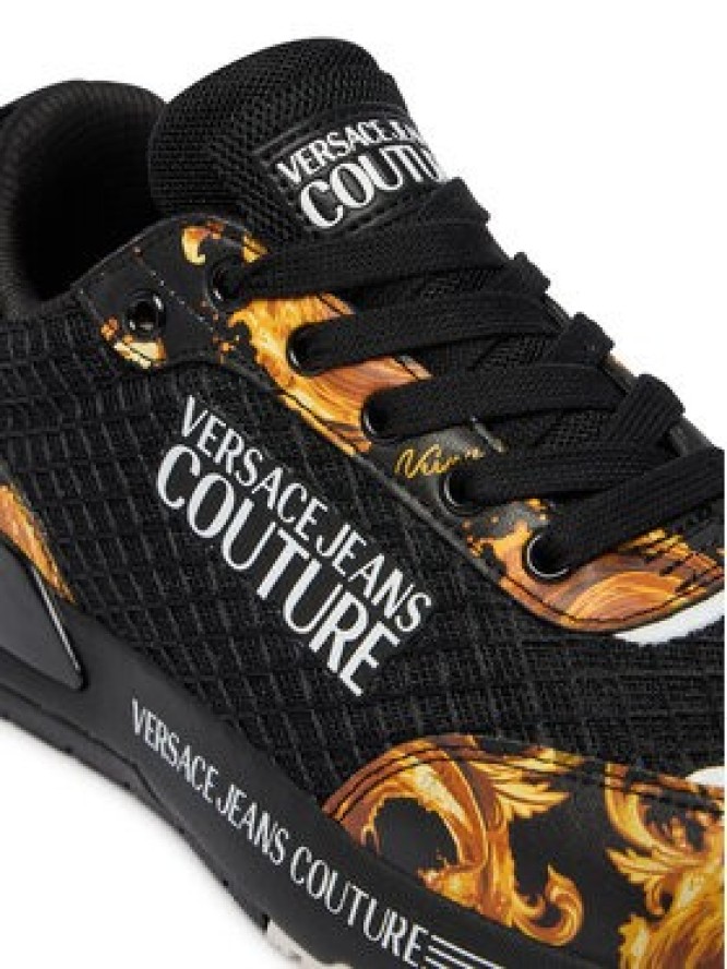 Versace Jeans Couture Sneakersy 80VA3SA3 ZSD98 Czarny