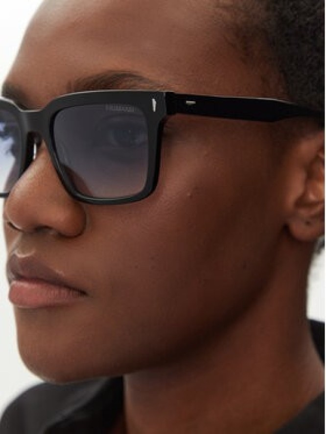 Trussardi Okulary przeciwsłoneczne TSM9064 Czarny