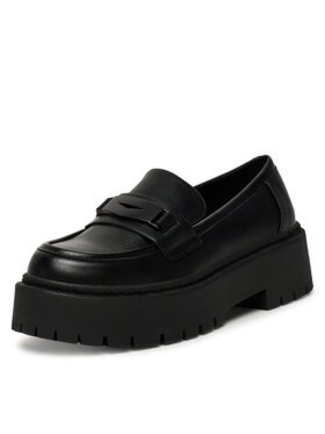 DeeZee Loafersy 13123D-3 Czarny
