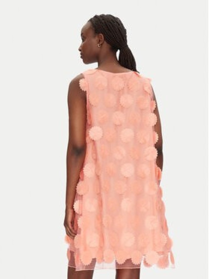 Bruuns Bazaar Sukienka koktajlowa Wega BBW4544 Koralowy Regular Fit