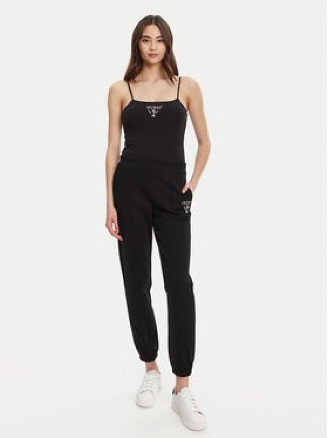 Guess Spodnie dresowe V5RB13 KC3D2 Czarny Regular Fit