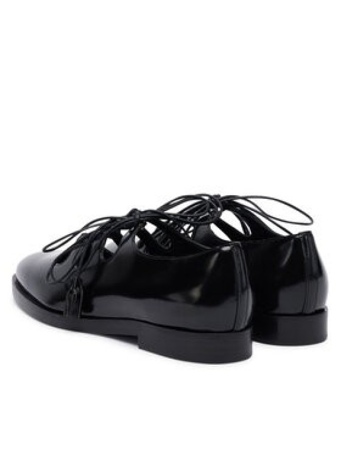 Max Mara Półbuty Ghil 2524526351600 Czarny