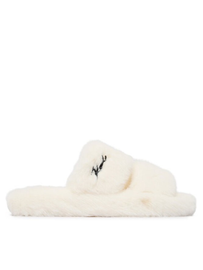 KARL LAGERFELD Kapcie Hypns KL80674 Kremowy