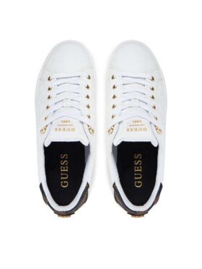 Guess Sneakersy FLJRON FAL12 Biały