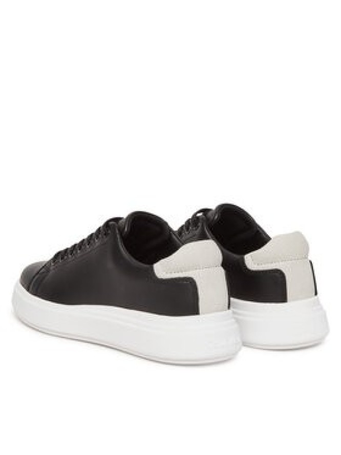 Calvin Klein Sneakersy Cupsole Lace Up - Suede Bt HW0HW02404 Czarny