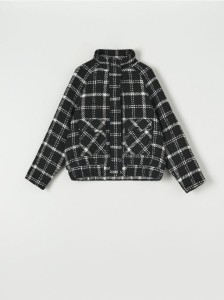 Kurtka ze stójką - wielobarwny